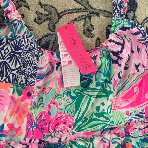 Lilly Pulitzer Colorful Patchwork Dress - Picture 2 of 3